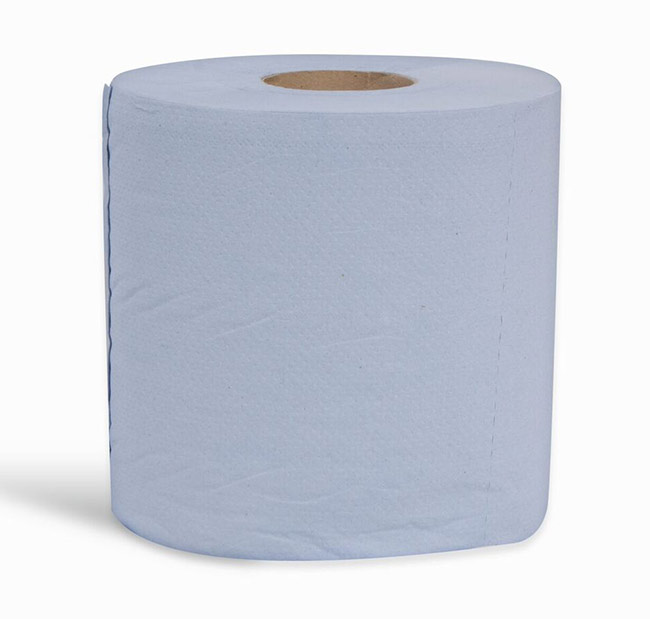 EMBOSSED CENTREFEED 2PLY BLUE 80M  - NWC2B807E