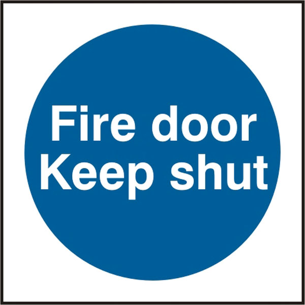 FIRE DOOR KEEP SHUT SIGN - BSS11324